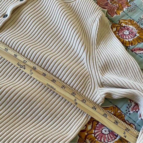 Boden Ribbed Detail Cardigan, Rope XL - Picture 14 of 14